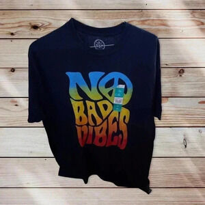 D O M SIZE XL NAVY BLUE NO BAD TEE